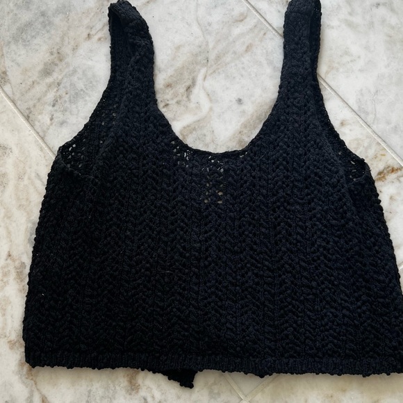 Free people knit crop size M - Picture 3 of 4